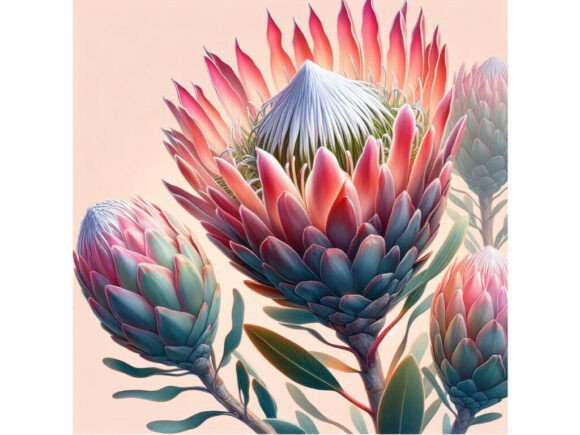 Download Protea Exotic Realism - Exotic Collection
