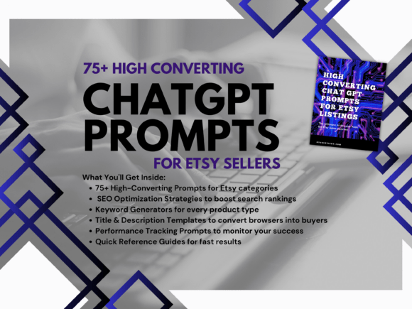 Download ChatGPT Prompt Guide for Shop Listings - Premium Bundle